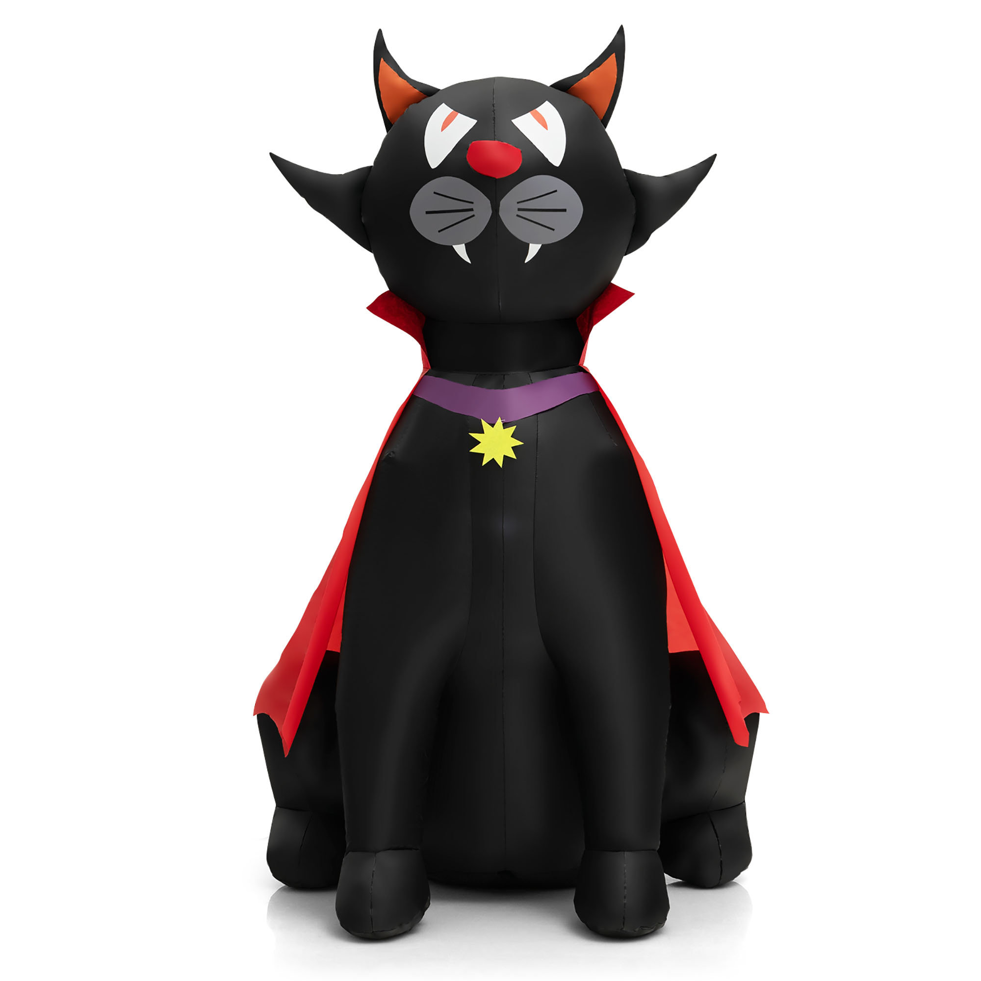 The Holiday Aisle Halloween Cloak Vampire Cat Inflatable Wayfair Canada